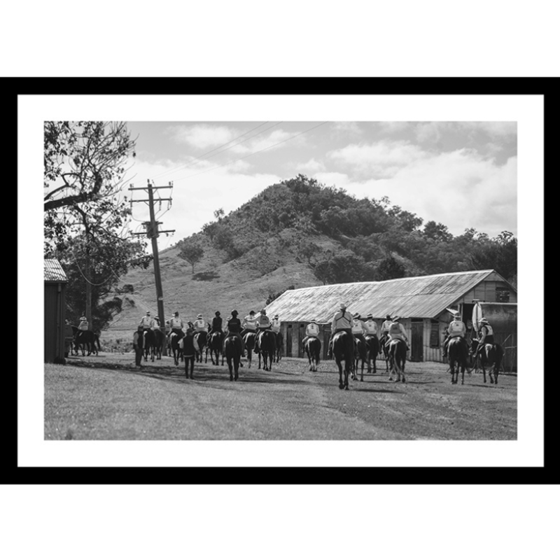 Limited Edition Print Tour d’Horse Print - RIDING AS ONE
